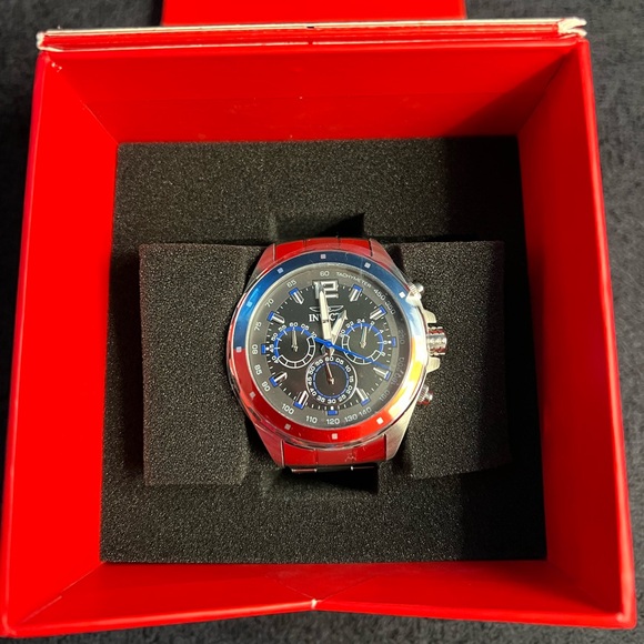 Invicta Other - Invicta Speedway Men's Watch-44mm MOD-49362 Silver&Blue Dial(NWT) Limited!!